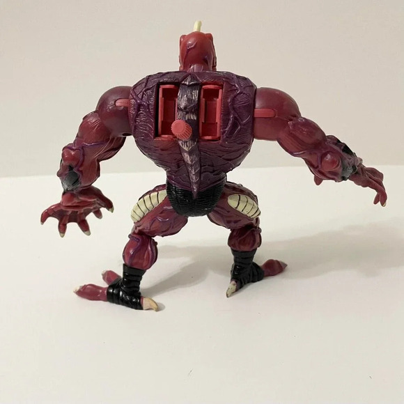 1996 Spiderman Arachniphobia Vampider Figure Spider Man Missing Wings - Picture 7 of 14